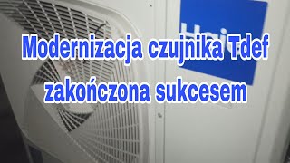 Defrost po modernizacji czujnika Tdef haier monoblok 8kw [upl. by Harms]