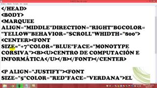 Marquesinas en HTML [upl. by Higginson]
