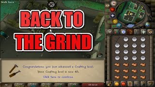 IM BACK AND GRINDING 01 Ironman OSRS [upl. by Damita312]