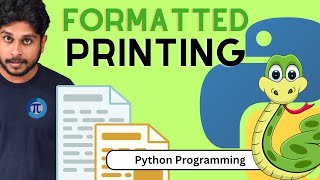 20 Formatted Printing  Python Programming  Sinhala [upl. by Yelyr]