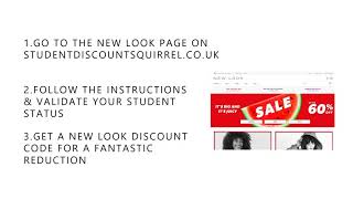 New Look Student Discount [upl. by Matta866]