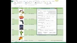 IMAGEXLS  Bilder nach Excel importieren  beliebig viele mit Sortierung und Filter [upl. by Welcy264]