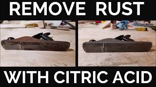 How to Remove Rust with Citric Acid [upl. by Yart]