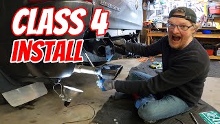 201924 RAM 1500 Trailer Hitch Class 4 Install [upl. by Nywg]