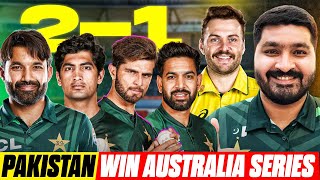 Pakistan beat Australia in the ODI Series By 21  Muhammad Rizwan  Shaheen Afridi  Haris Rauf [upl. by Lemcke]