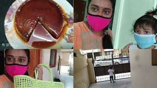 VLOG  Caramel Egg Pudding recipe in tamil  Kadaiku poga nanga panna attagasam  prarthanas cafe [upl. by Sly]