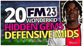 Hidden Gem FM23 Wonderkids  Defensive Midfielders [upl. by Latsryk478]