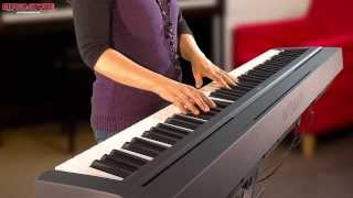 Yamaha P35 Stage Piano mit 88 Tasten Demo  Test  Sound [upl. by Terrab]