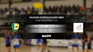 Haagse Korfbaldagen Eibernest A1  Madjoe A1  Finale [upl. by Dnumyar]