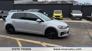 VOLKSWAGEN GOLF GTI DSG  RS Car Sales ML19 [upl. by Kcirrek]