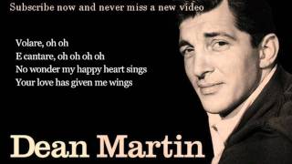 Dean Martin  Volare  Lyrics [upl. by Necila]