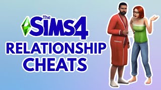 Relationship Cheats for The Sims 4 😁 Romance Friendship and Pet Relationships 💏😍 TheSims4 [upl. by Zaller]