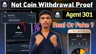 Agent 301 Airdrop Not Coin Withdrawal Full Process  Agent 301 Airdrop Real Or Fake  Agent Airdrop [upl. by Eirual995]