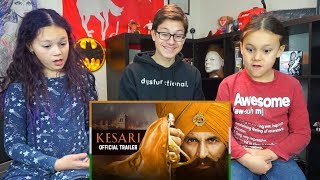 Kesari Official Trailer REACTION [upl. by Papagena]