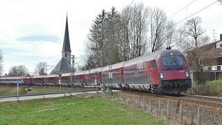 quotUmleiterquot München  Rosenheim an einem BÜ in Föching bei Holzkirchen [upl. by Jojo]