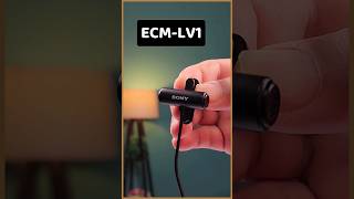 Sony Stereo Lavalier Microphone ECMLV1 shorts  best mic for vlogging under 2000 [upl. by Ennairrek]