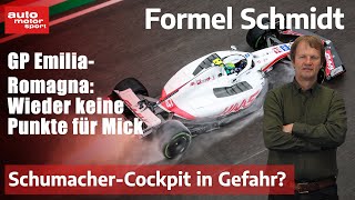 Wieder keine Punkte SchumacherCockpit in Gefahr Formel Schmidt zum GP EmiliaRomagna 2022 [upl. by Paquito]