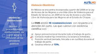 ENARM 2020 Violencia Obstétrica [upl. by Garvy]