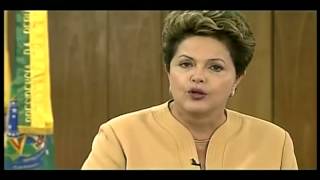 Pronunciamento da presidenta Dilma Rousseff sobre as manifestações no Brasil  21062013 [upl. by Hebert]