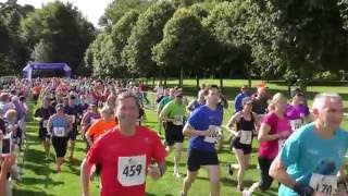 Crathes 2016 Half Marathon  National Trust for Scotland Castle near Banchory Aberdeenshire  4K UHD [upl. by Fairweather]