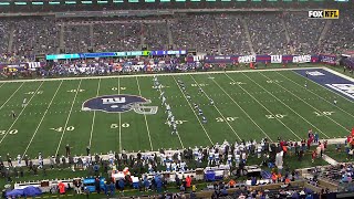 Giants return kickoff in preseason opener under new rules [upl. by Dahlia645]