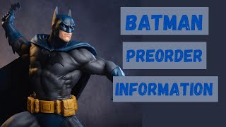 Batman Maquette by Tweeterhead Preorder Info [upl. by Arama]