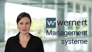 Wernert Managementsysteme  Kurze Einführung ins Thema Managementsystem ISO 9001 ISO 14001 etc [upl. by Iew]