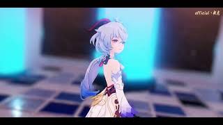 【MMD】電話番号Phone Number  Ganyu  Genshin Impact [upl. by Loftus]