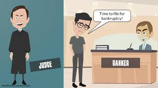 Insolvency vs Default vs Bankruptcy Three Terms Defined Explained and Compared in One Minute [upl. by Ellerahc]