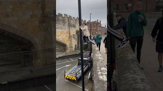 Little lamppost slide in York parkour [upl. by Buzzell]