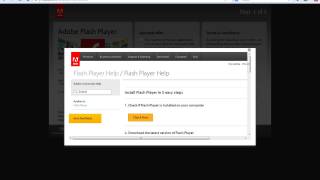 How to download Adobe Flash Player 12 Directly to your computer [upl. by Hola542]