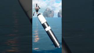 UGM133 Trident II under water Launch from Dmitry Donskoy modernwarships shorts youtubeshorts [upl. by Noreen]