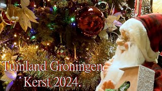 Kerstshow bij Tuinland in Groningen 2024 [upl. by Oirifrop]