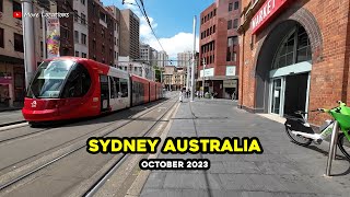 Sydney Australia Walking Tour  Central Station Platform 20 to Market City Shopping Centre [upl. by Waite]