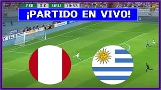 🔴 PERÚ vs URUGUAY EN VIVO ⚽ ELIMINATORIAS RUMBO AL MUNDIAL 2026 [upl. by Darby107]