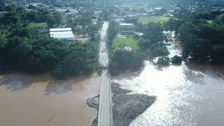 Força da natureza enchente do Rio das Velhas em MG rio transborda e alaga cidade de Jequitibá MG [upl. by Rivi]