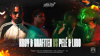 ÉPICO🥶 LINO amp PELÉ MILFLOWS VS KROY amp GRAFITEH  SEMIFINAL  Batalha do Tanque  RJ [upl. by Cramer]