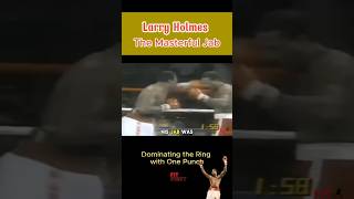 Larry Holmes The King of the Jab boxing larryholmes boxingjab jab fighting fighter [upl. by Omixam]