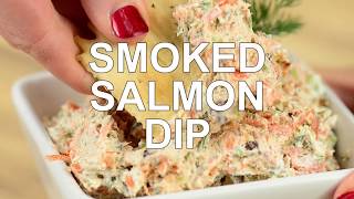 SMOKED SALMON DIP [upl. by Ahseinek]