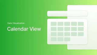 Mastering Data Visualization Unleash the Power of Calendar View in Kohezion [upl. by Walden725]