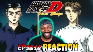 Initial D First Stage Reaction Ep 9 amp 10  TAKUMI vs NAKAZATO [upl. by Idnerb]