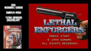 Lethal Enforcers USAEURJAPMegadrive  Genesis  Gameplay 0561 [upl. by Decca]