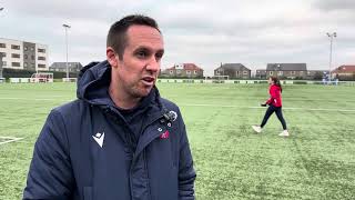 Jack Beesley reflects on the squads defeat against Queens Park [upl. by Drarehs]