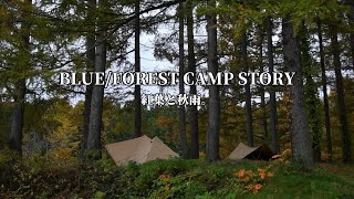 【ソログルキャン】紅葉と秋雨。〜BLUEFOREST CAMP STORY〜 [upl. by Bunde]