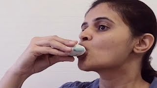 How to use Handihaler inhaler [upl. by Gennifer]