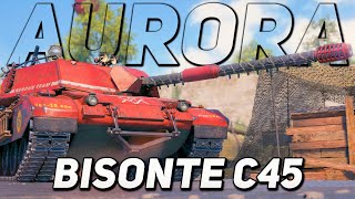 Aurora 3Dstílus Bisonte C45  World of Tanks 123  20231208 [upl. by Anelaf]