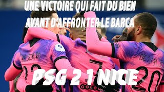 Résumé du Match PSG NICE  une victoire importante avant daffronter Barcelone [upl. by Daph490]