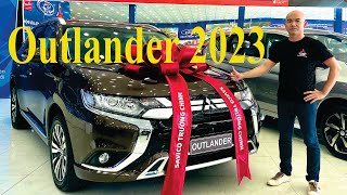 Đánh giá Outlander 2023 số tự động vô cấp CVT 20L  Mitsubishi Outlander trang bị những gì [upl. by Adina]