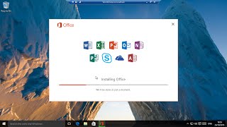 Install Office 2016 On Windows 10 [upl. by Jenette]