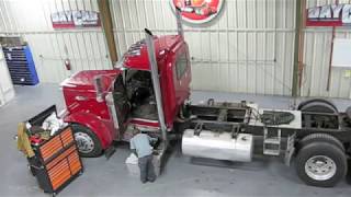 Pulling a sleeper off a Peterbilt 379 and getting 5 more leg room [upl. by Yeh]